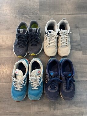 New Balance Men's Mixed Color Sneakers 4 pairs